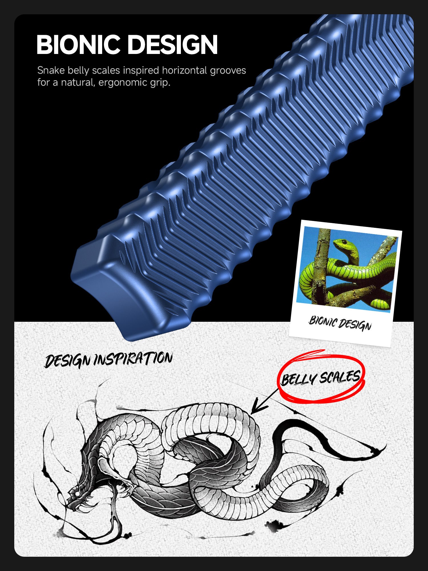 Hydra Trainer - With Tanto/Bowie Blade 7075 Aluminum