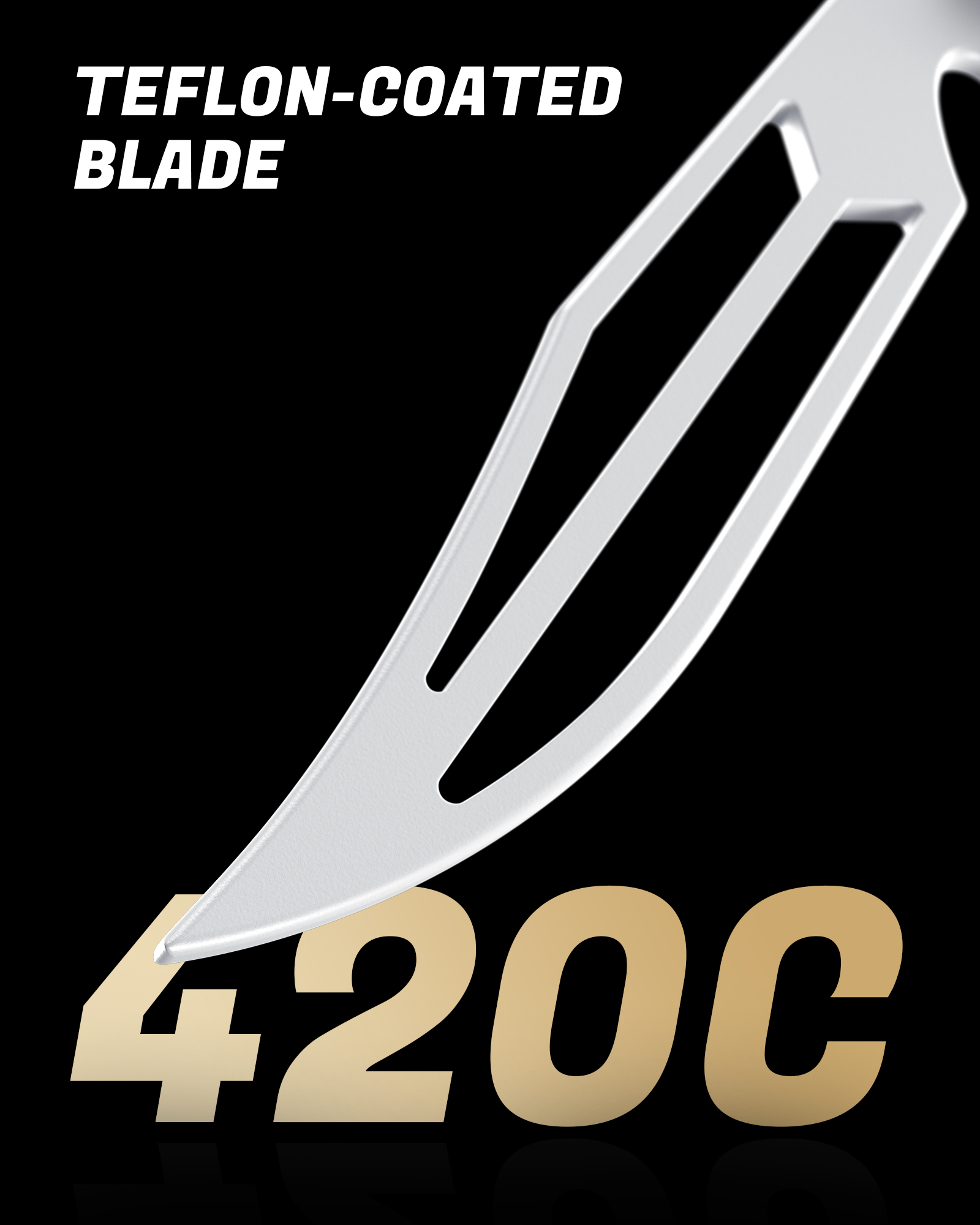 15% OFF Blemished Teflon Vulp Opener