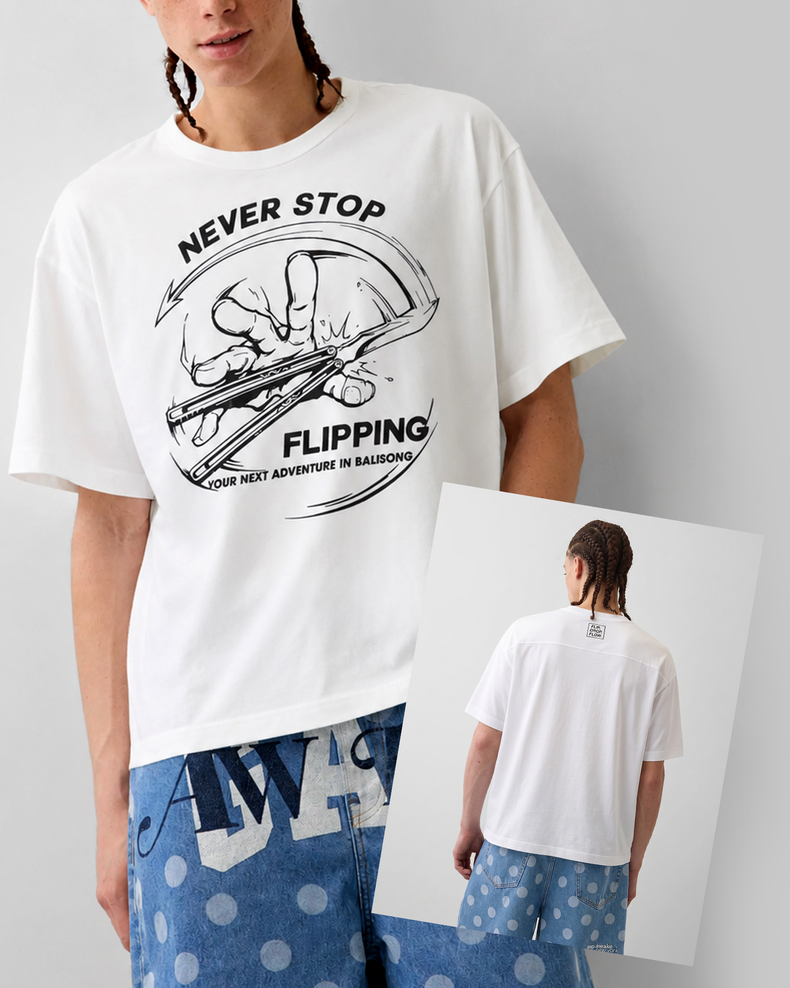 New Arrivals! Nabalis Canyon Logo Tee – Loose Fit Streetwear