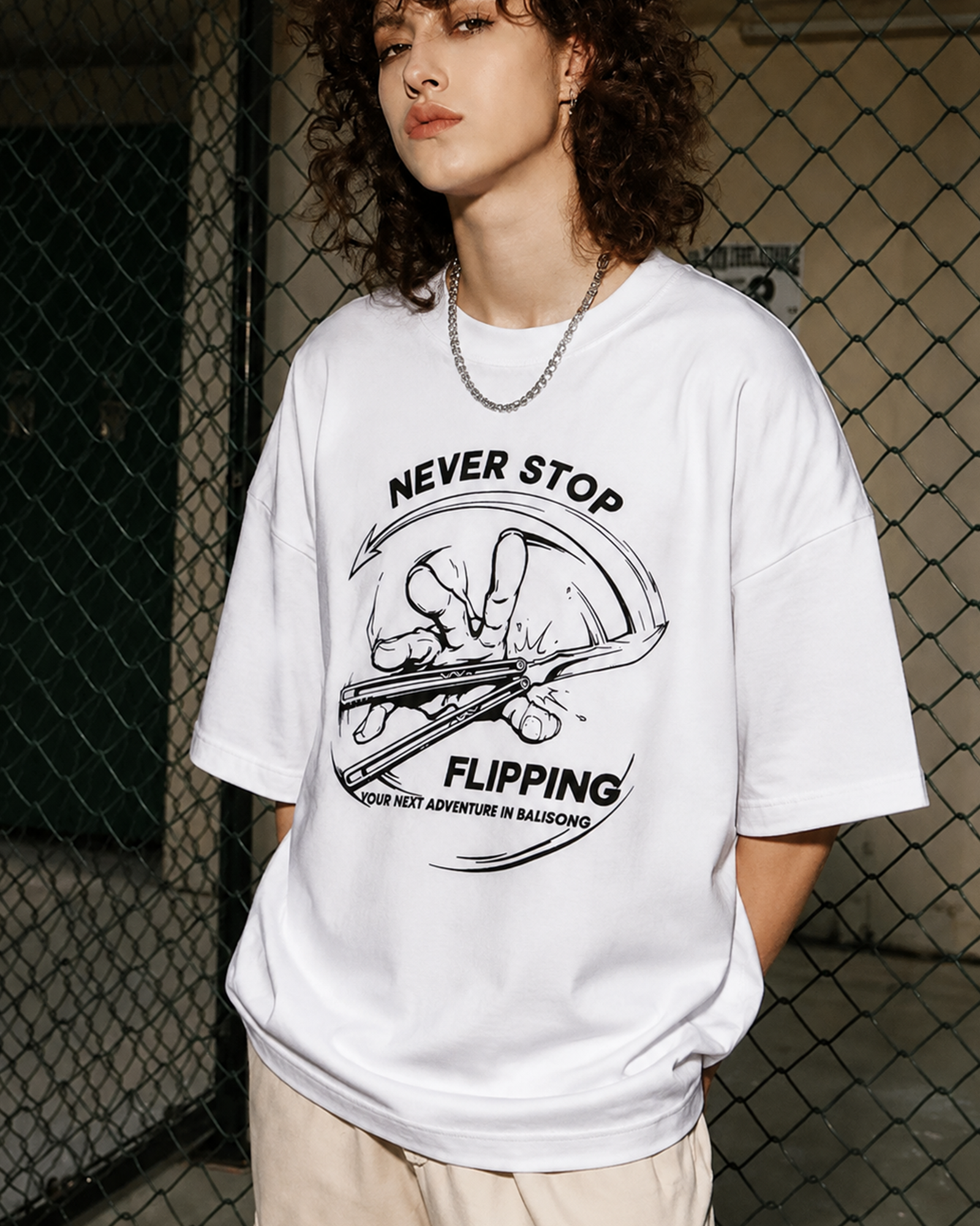 New Arrivals! Nabalis Canyon Logo Tee – Loose Fit Streetwear