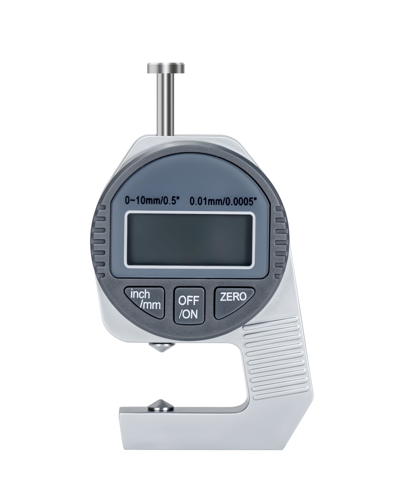 デジタルパーセンタイル厚さゲージ - 0.0005インチ/0.01mmの分解能 ±0.001インチ/0.02mmの精度