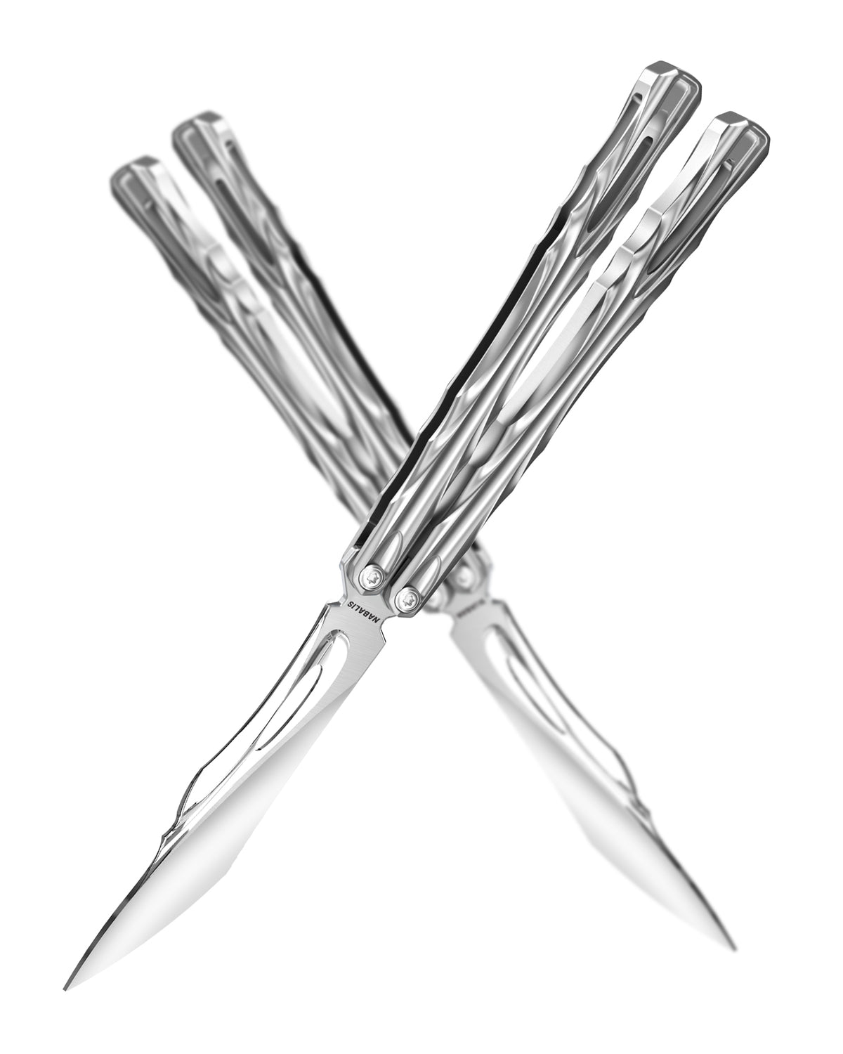 Awaken Trainer TC4 Titanium Handle Balisong