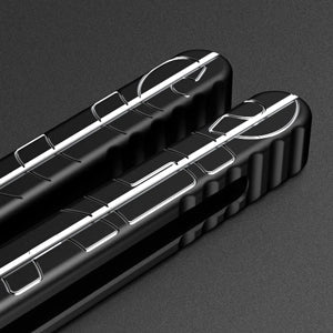 Nabalis Lightning training butterfly knife balisong-details at handles