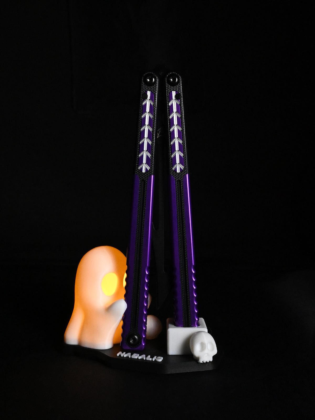 Nabalis Vulp Pro 버터플라이 나이프 트레이너 G10 & 7075 AL 핸들