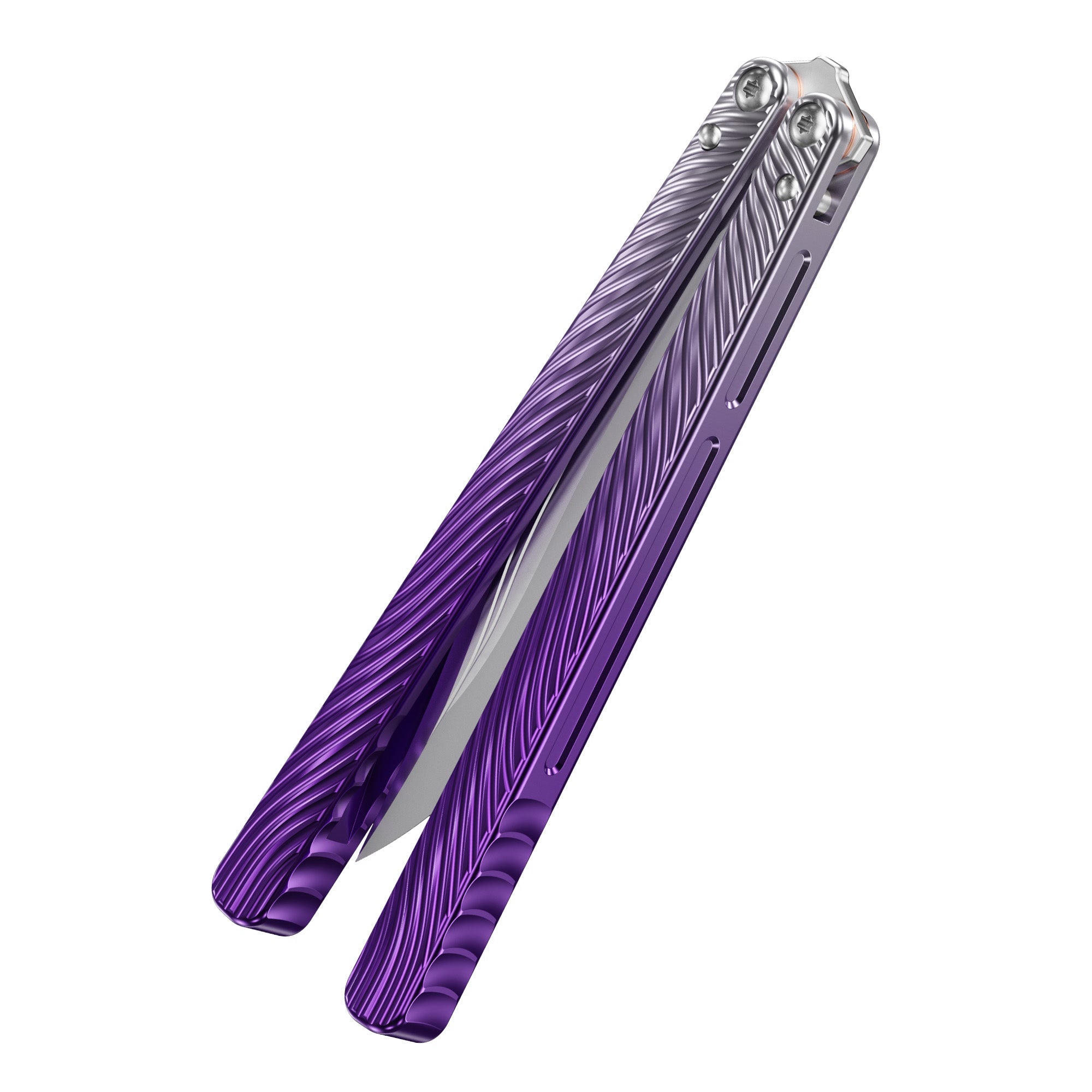 Nabalis-Wing-Butterfly-Knife-Balisong-Closed-Purple