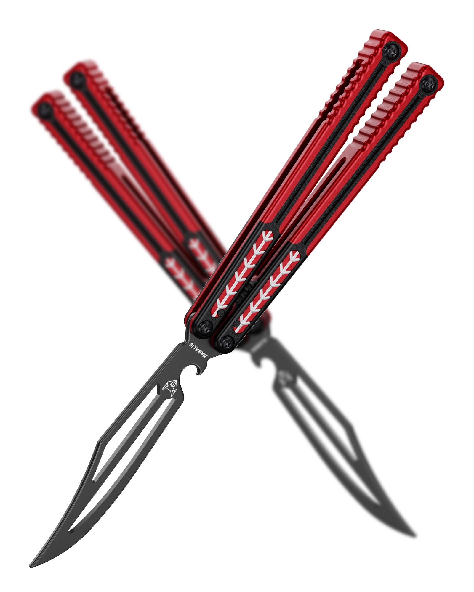 Nabalis Vulp Pro 버터플라이 나이프 트레이너 G10 & 7075 AL 핸들