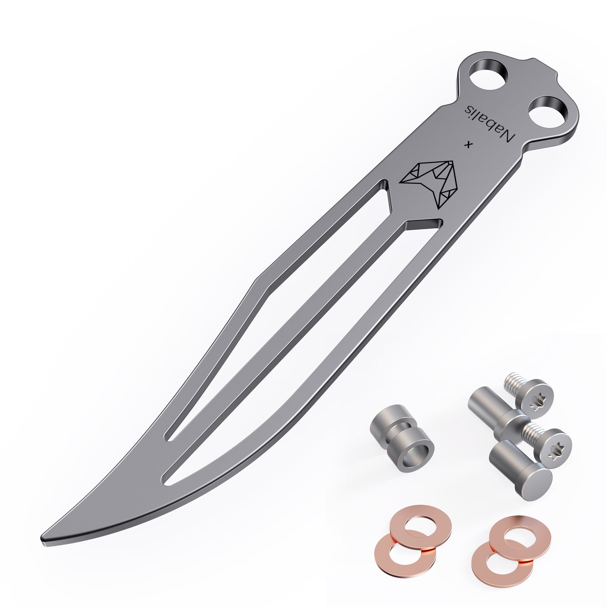 Butterfly Knife Blade Only for Nabalis Vulp Balisong Knife