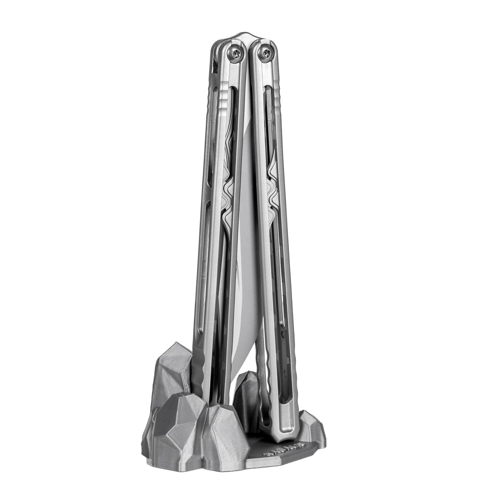Canyon - Stainless Steel Trainer with False Edge