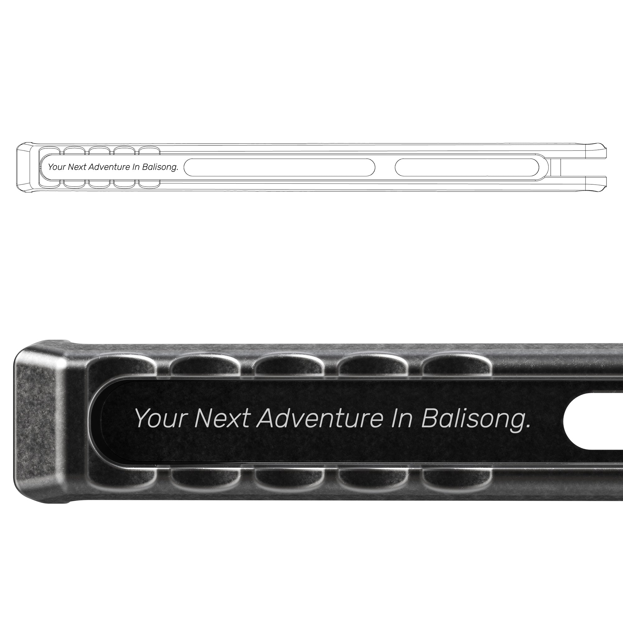 Choose the location for the Canyon with False Blade laser engraving