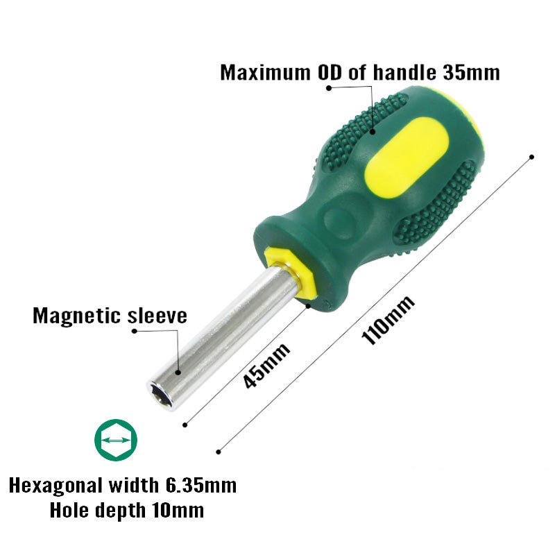 Nabalis Butterfly Knife Trainer Aligning Tool-Specs. of Handle