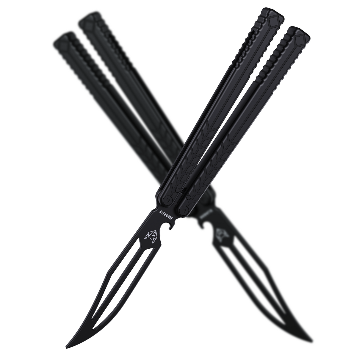 Teflon Vulp Nabalis Vulp Teflon-Coated Butterfly Knife Trainer Opener Skill Toy