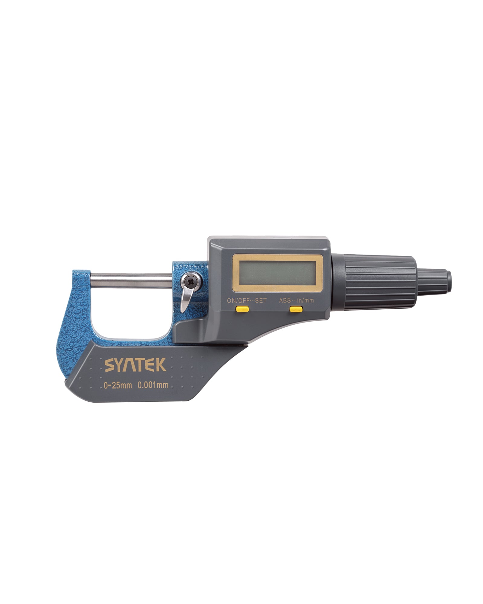 Digital Micrometer - 0.00005"/0.001mm Resolution ±0.0001"/0.002mm Accuracy