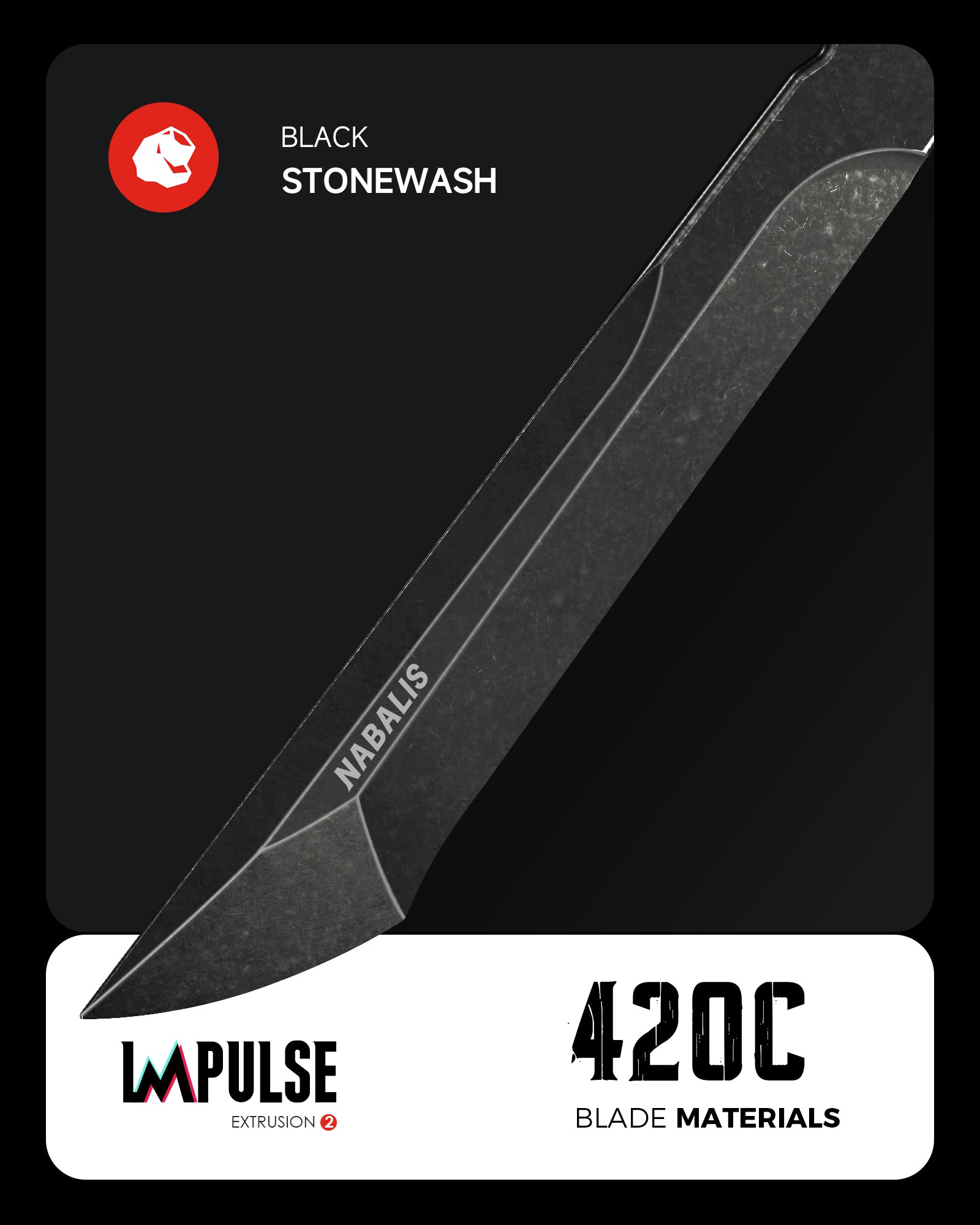 The Extrusion 2 - Impulse Balisong with False Edge