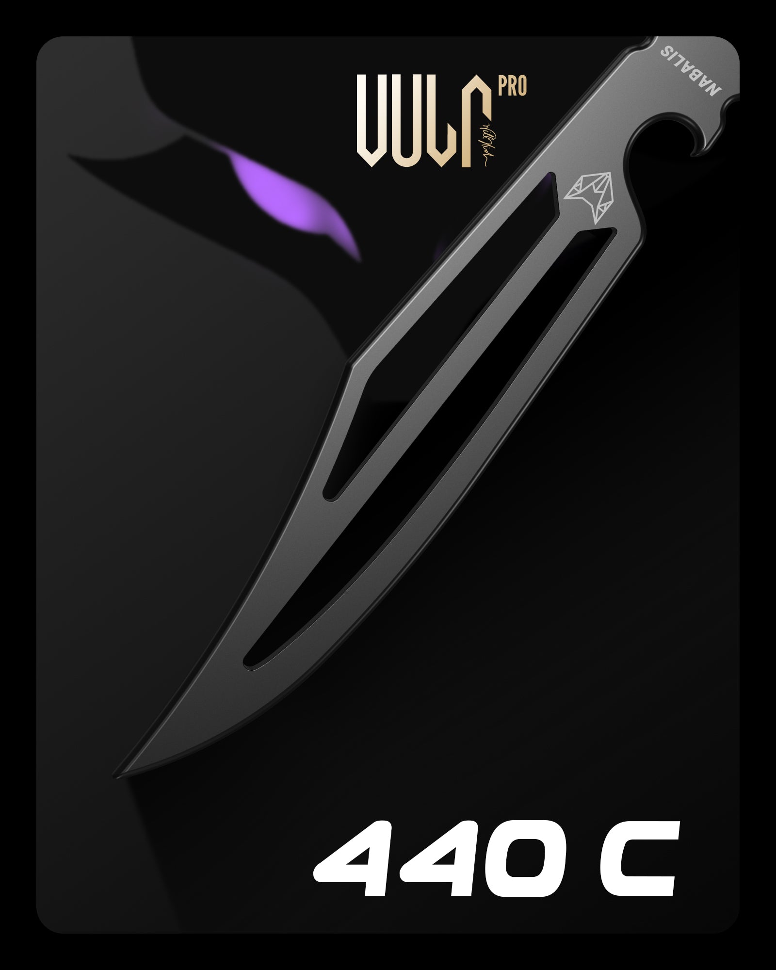 Nabalis Vulp Pro 버터플라이 나이프 트레이너 G10 &amp; 7075 AL 핸들