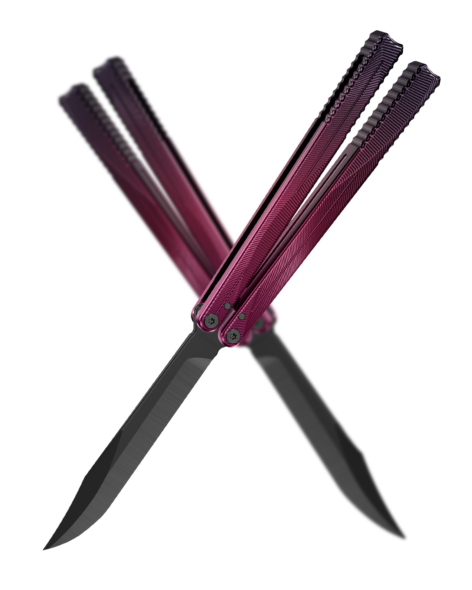 Nabalis Hydra Butterfly Knife Balisong Trainer Tanto & Bowie Blade