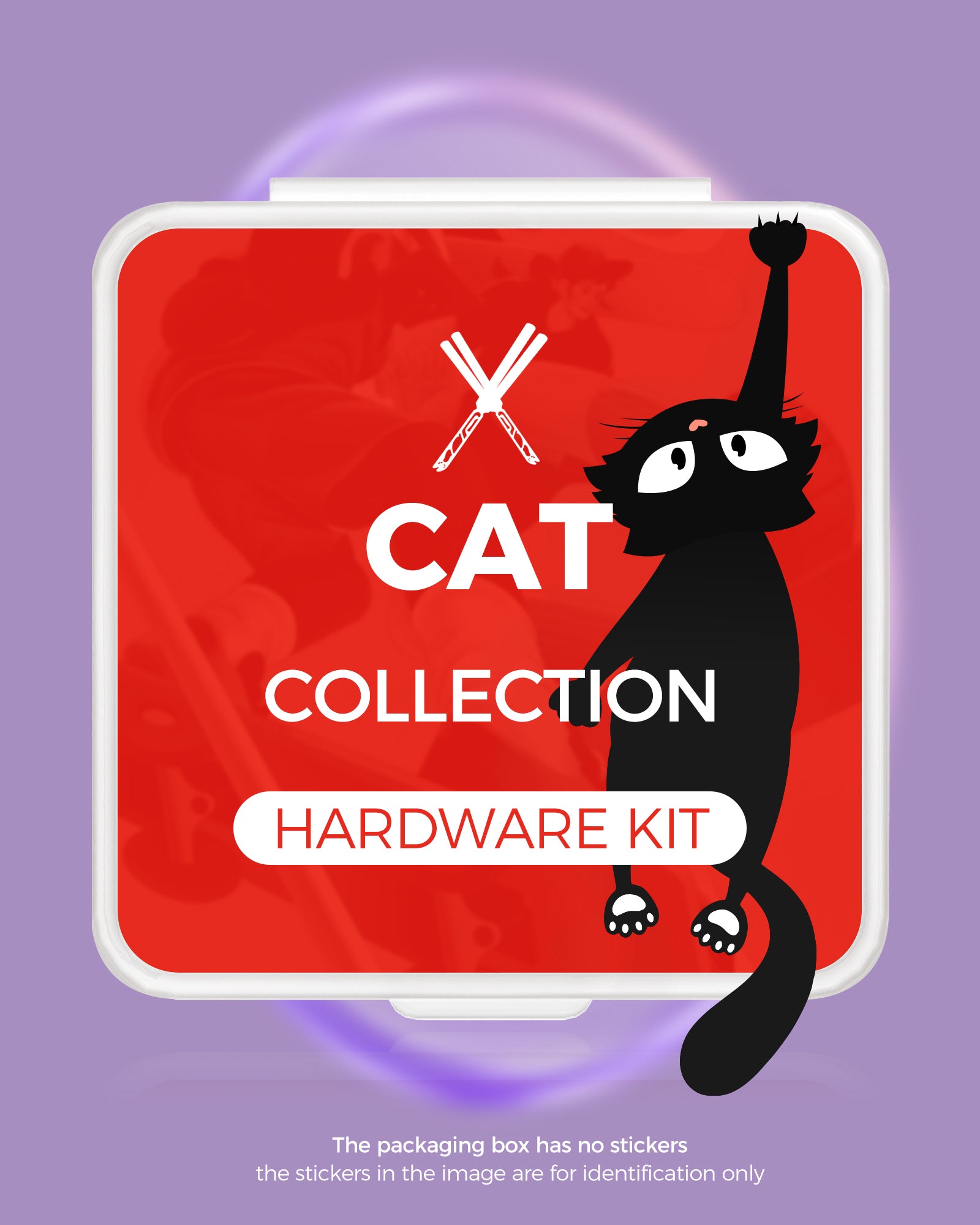 Cat Balisong Hardware Kit