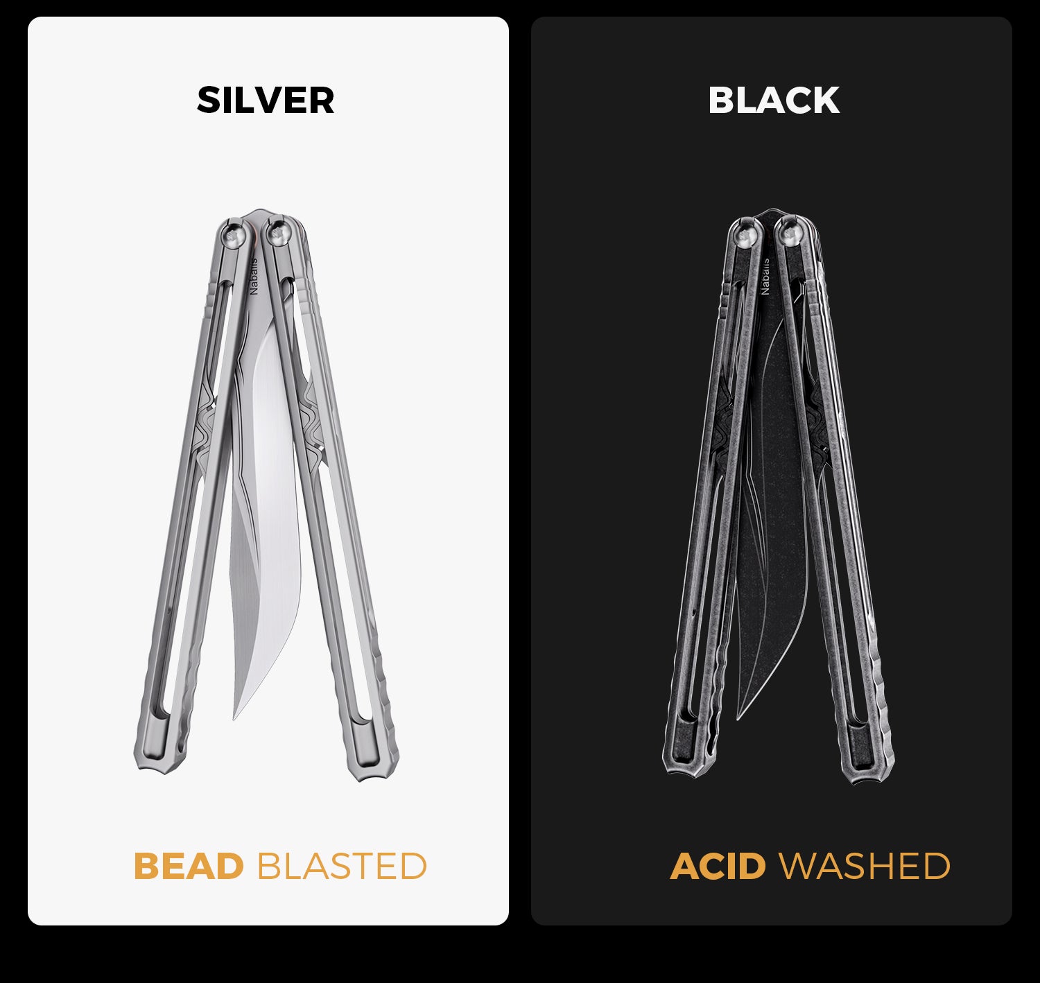 Canyon - Stainless Steel Trainer with False Edge