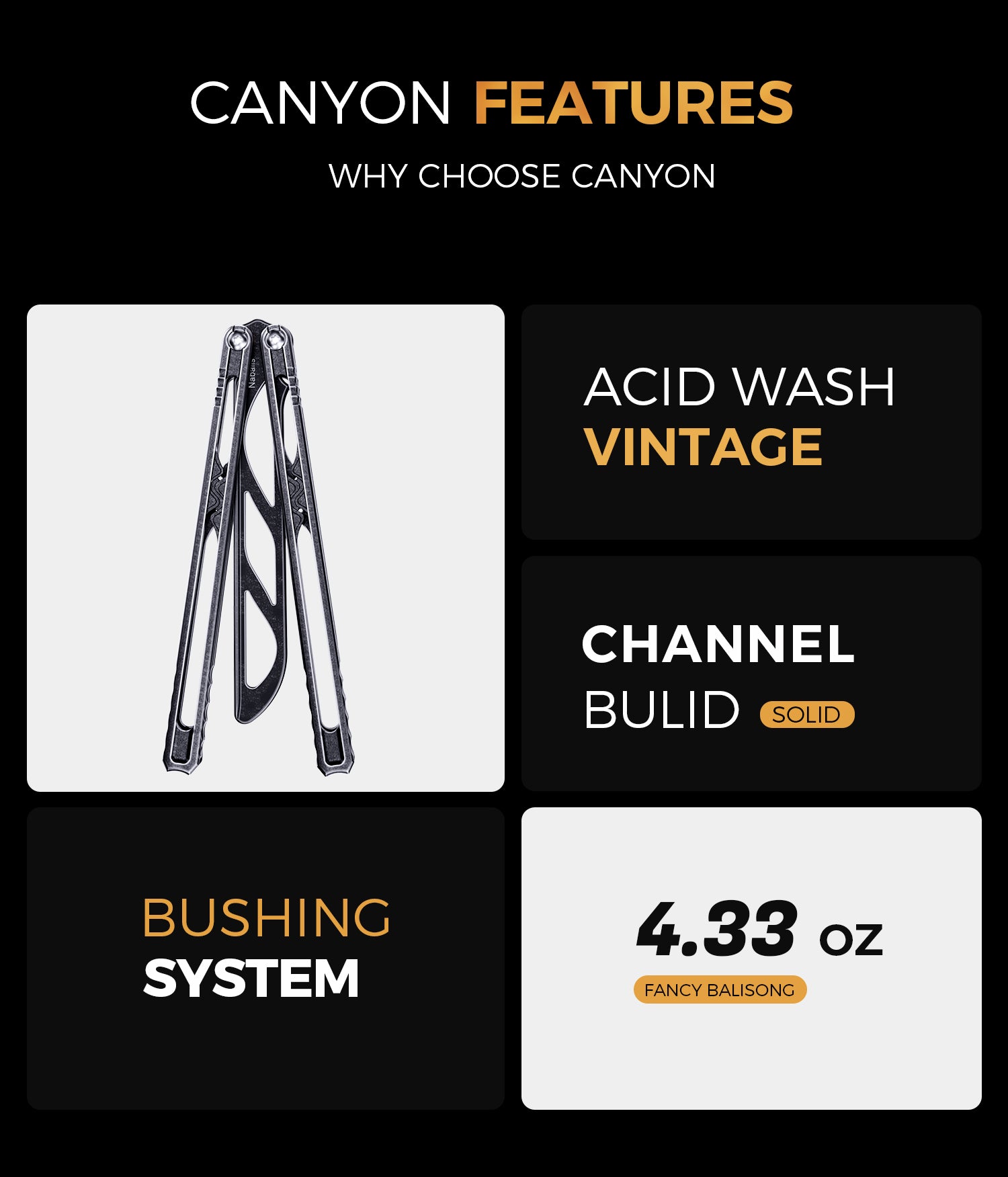 Canyon - Stainless Steel Trainer