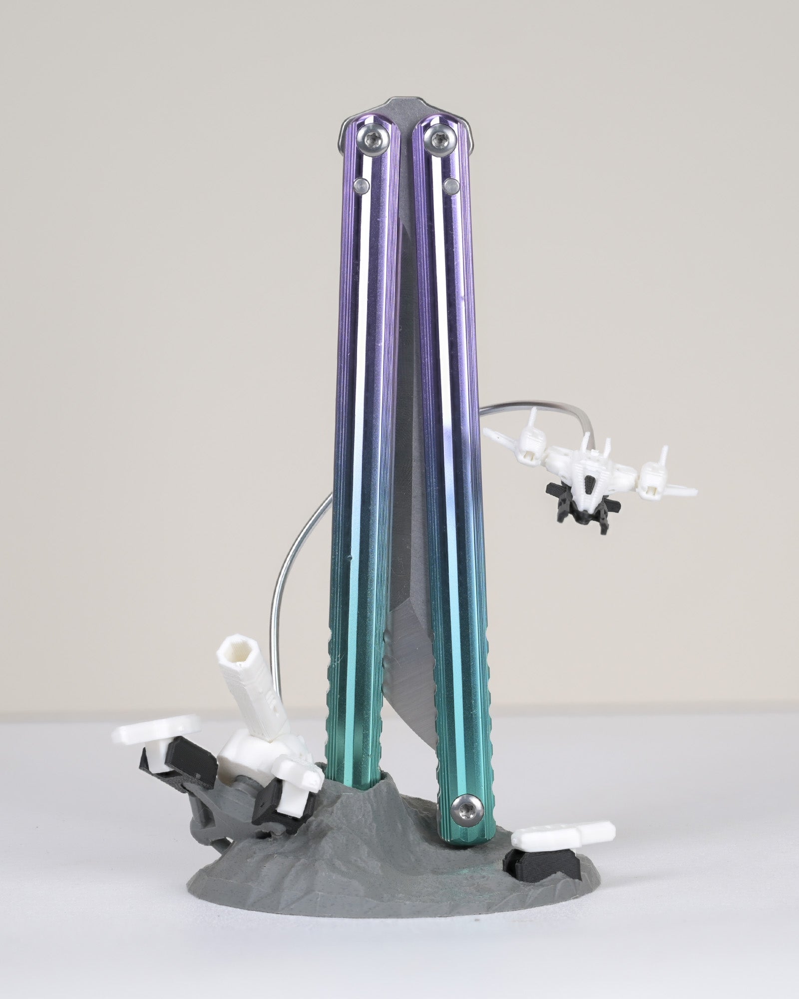 The Extrusion 2 - Impulse Balisong with False Edge