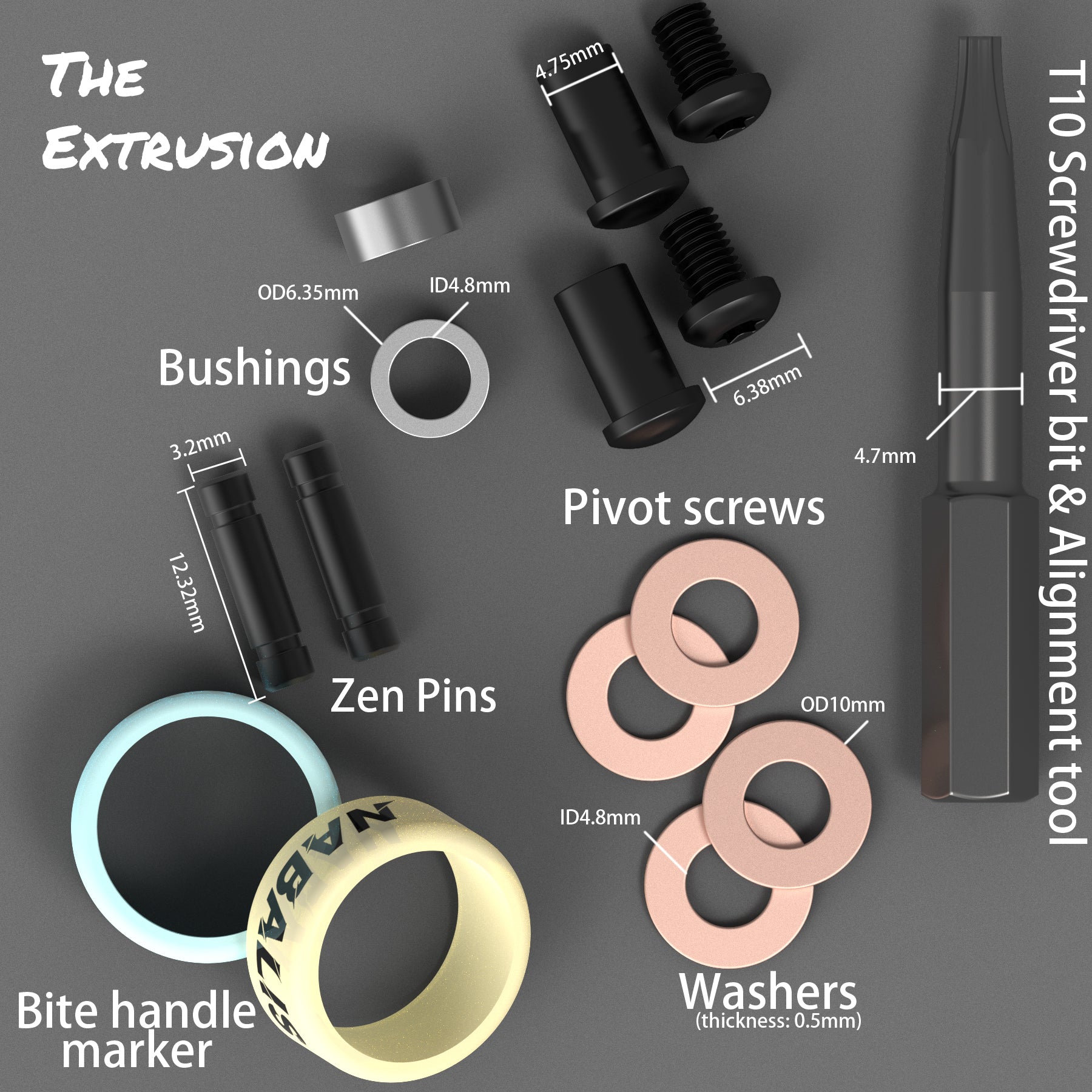 The Extrusion Hardware Kit