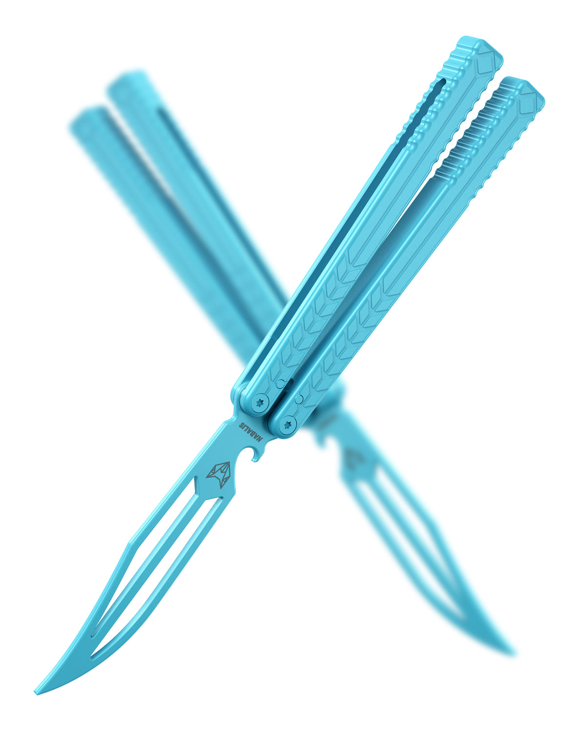 Teflon Vulp Nabalis Vulp Teflon-Coated Butterfly Knife Trainer Opener Skill Toy