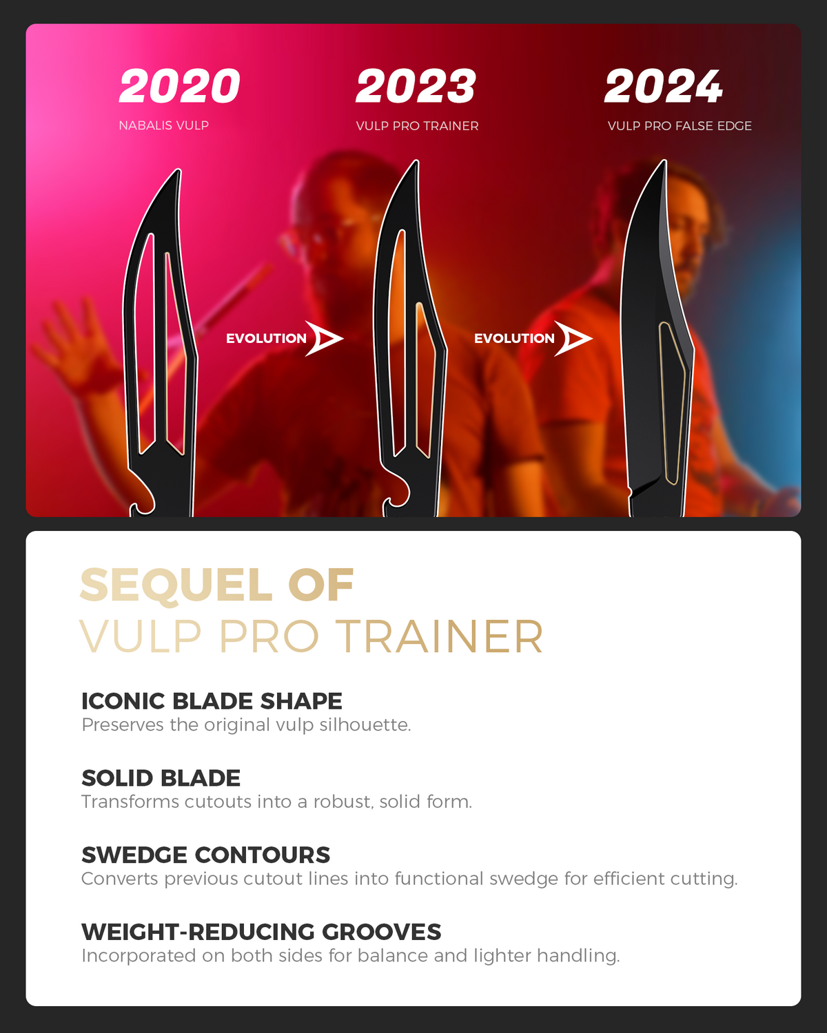 Magnus Vulp Vulp Pro Trainer with False Edge - Nabalis x Will Hirsch