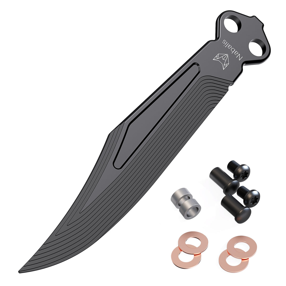 Teflon Vulp Nabalis training butterfly knife balisong-The Vulp