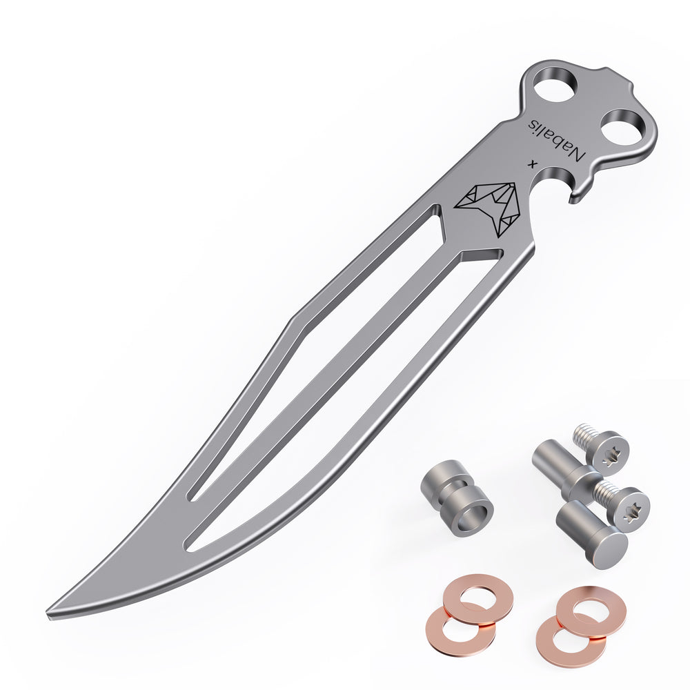 Nabalis Butterfly Knife Blades, Vulp Balisong and Hydra