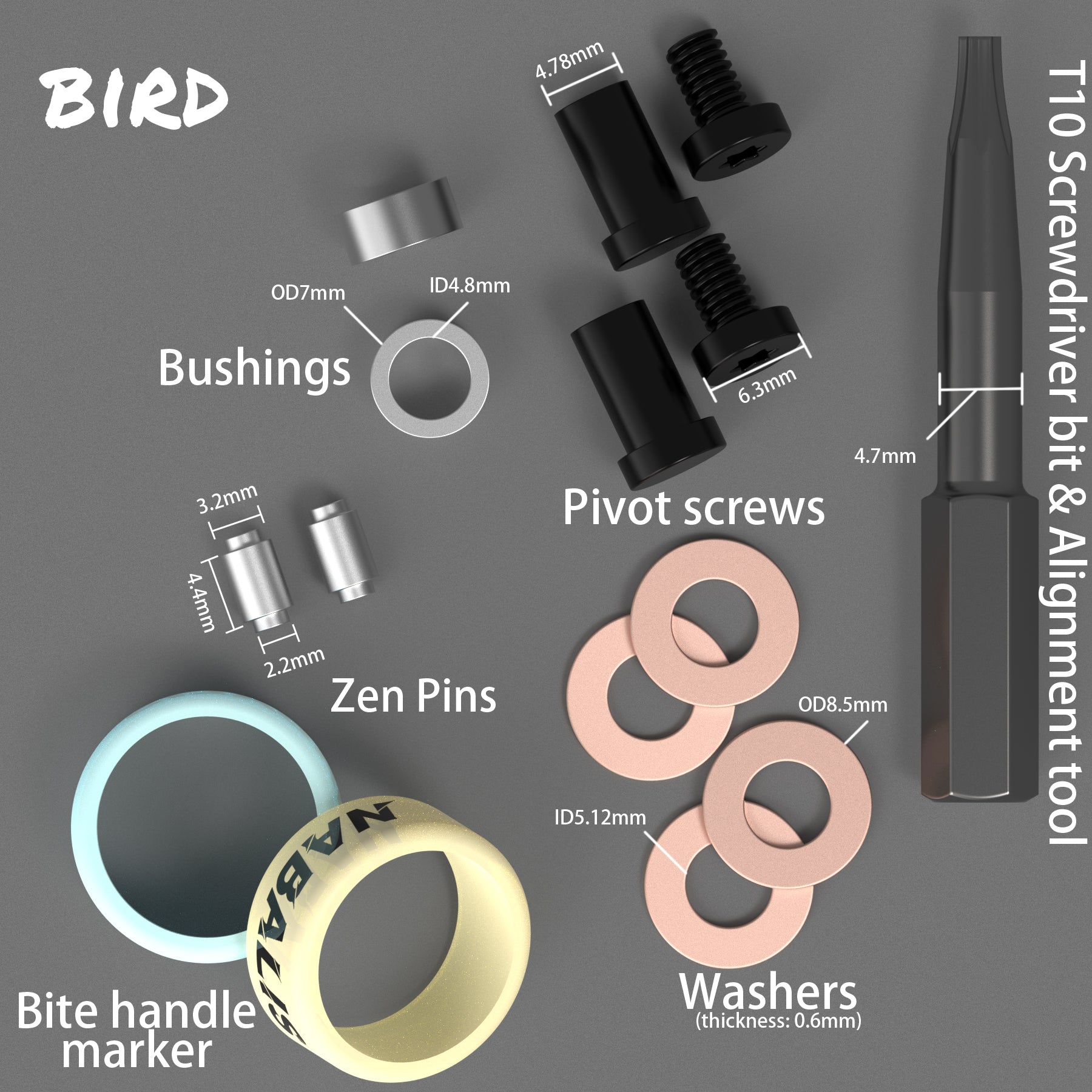 Bird of Prey Hardware Kit