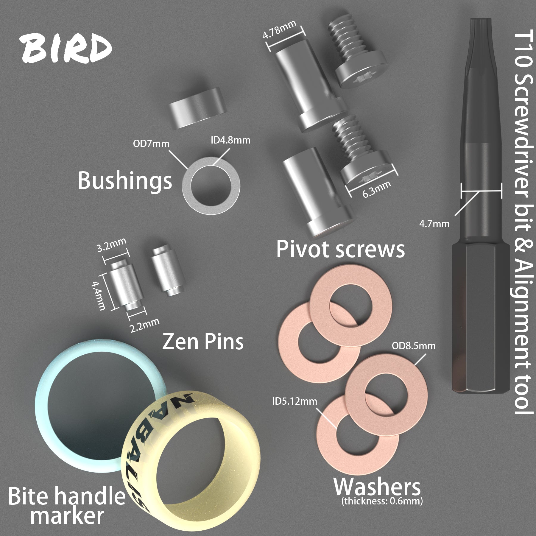 Bird of Prey Hardware Kit