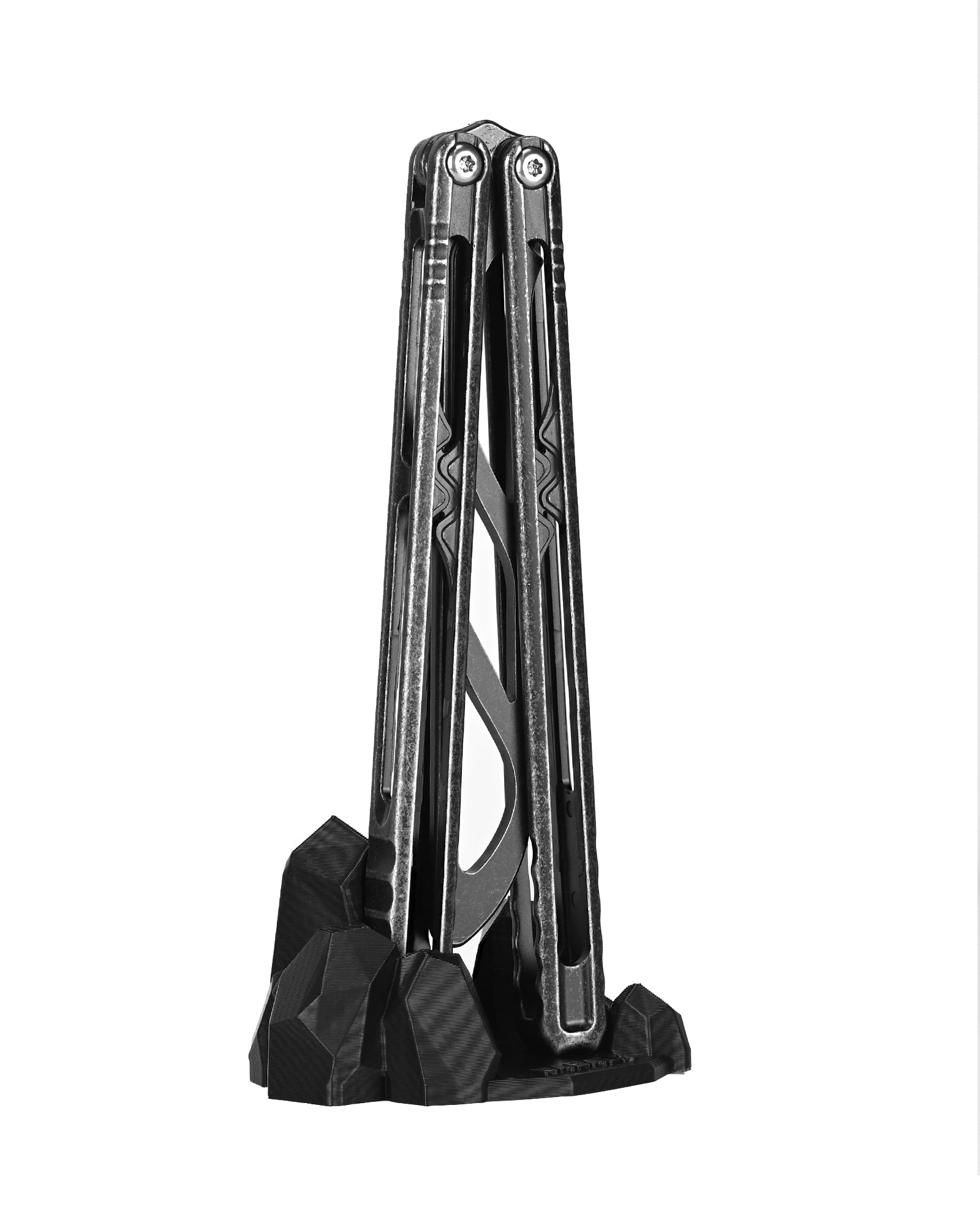 nabalis canyon バタフライナイフ Canyon - Stainless Steel Trainer with False Edge