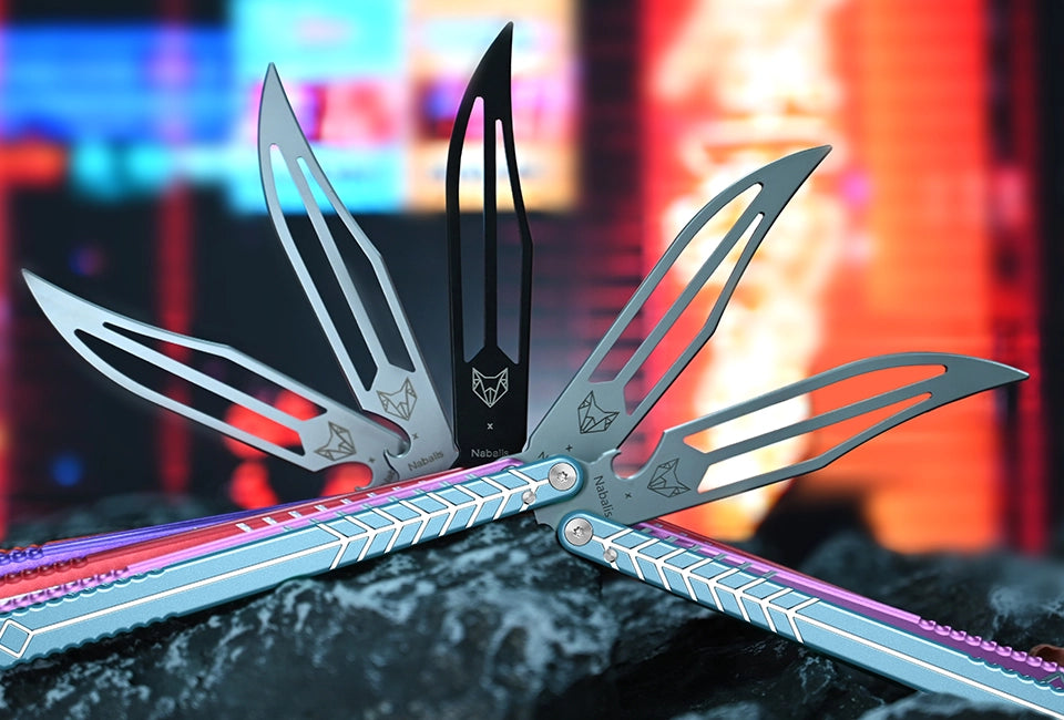 Fake Butterfly Knife For Practice, Safe And Legal – Nabalis