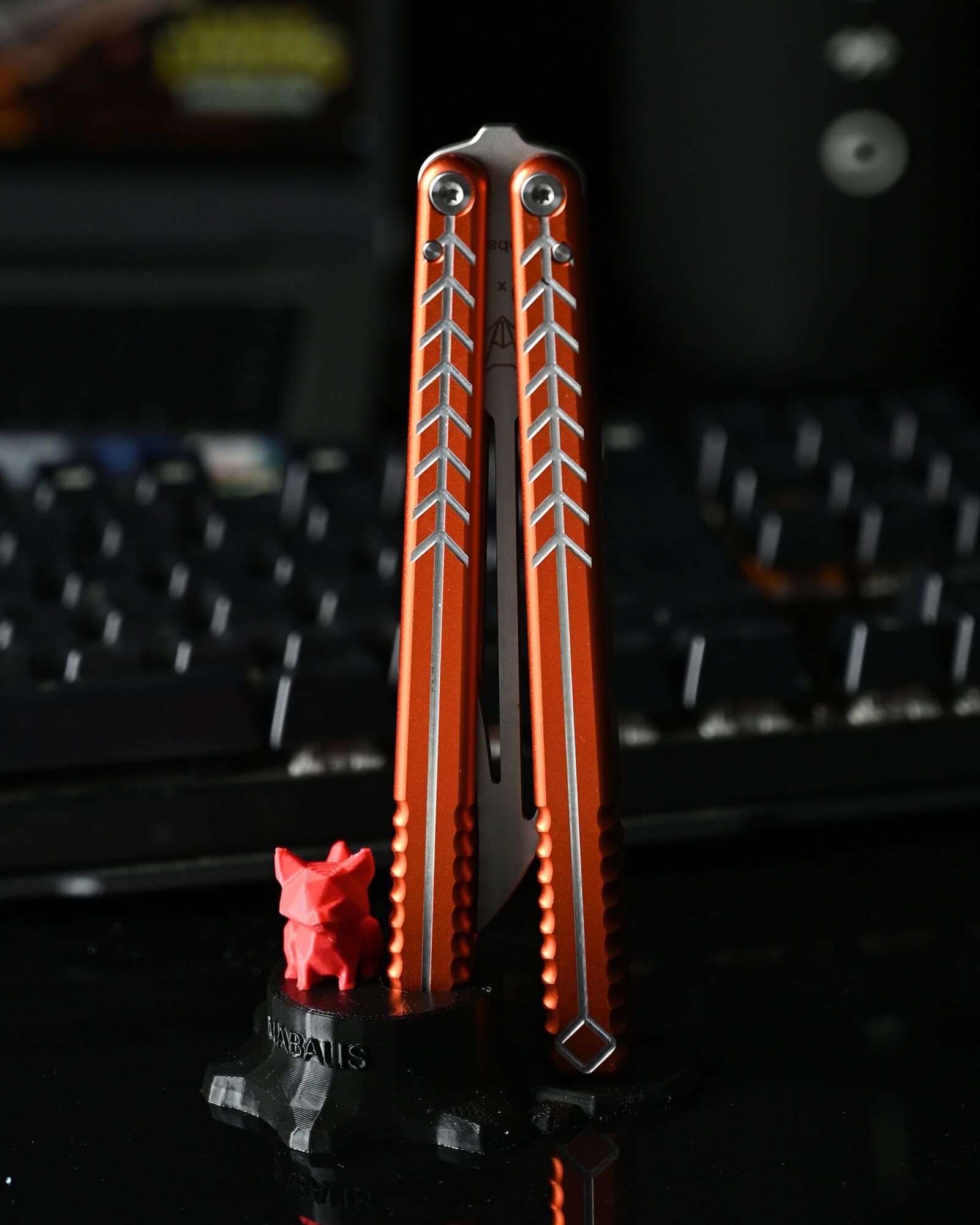 Vulp Butterfly Knife Balisong 트레이너 - Nabalis x Will Hirsch의 첫 번째 트레이너