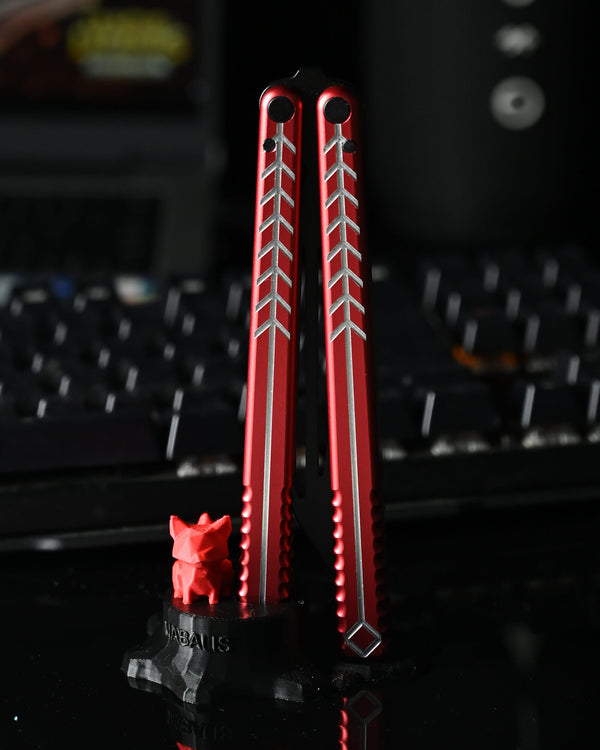 Nabalis Vulp Butterfly Knife Trainer Opener Version Best Balisong ...