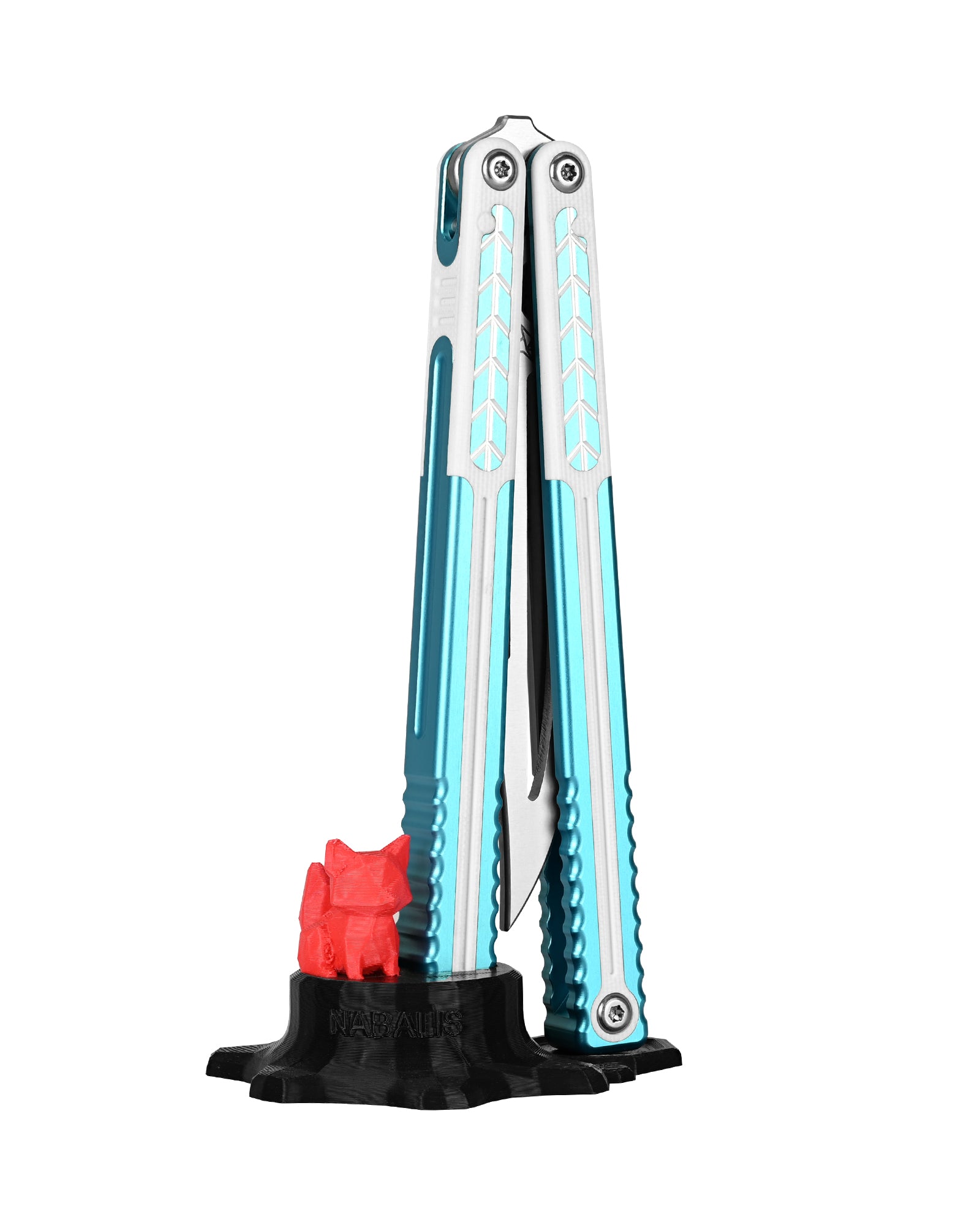 ナバリス ヴァルプ プロ バタフライ ナイフ トレーナー G10 &amp; 7075 AL ハンドル