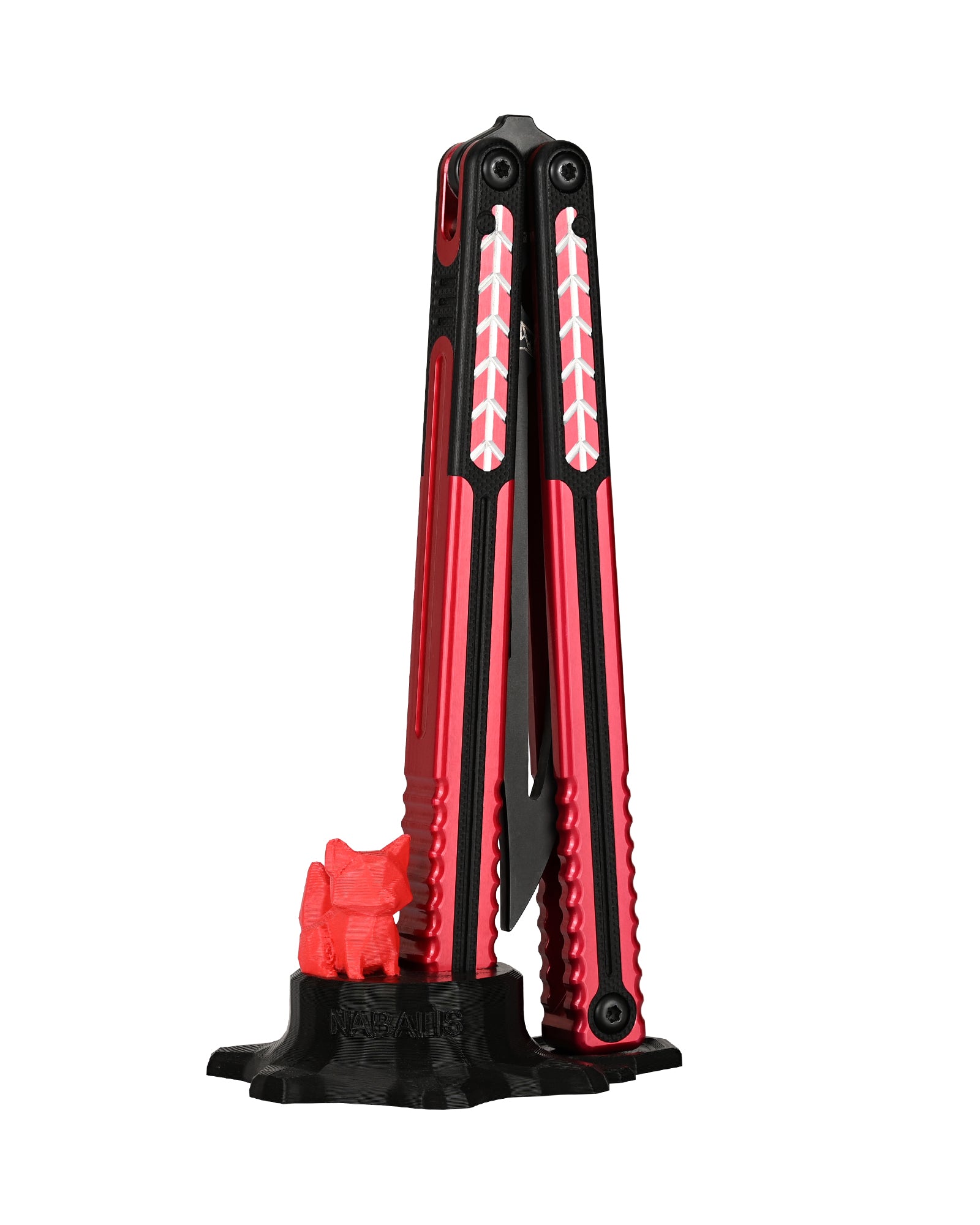 ナバリス ヴァルプ プロ バタフライ ナイフ トレーナー G10 &amp; 7075 AL ハンドル